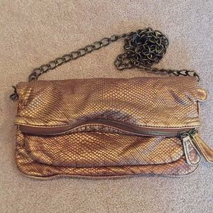 Deux Lux copper colored bag